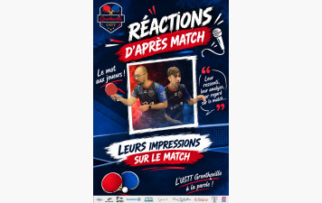 Les réactions de l'équipe de Grentheville du match de vendredi