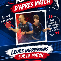 Les réactions de l'équipe de Grentheville du match de vendredi